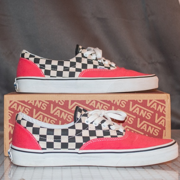 Vans Era pink/Checkerboard - Picture 3 of 6